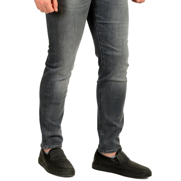 Hugo Boss Men's "Taber BC-P-1 Tapered Fit Gray Stretch Jeans US 31/34 IT 31/34 - Picture 2 of 6